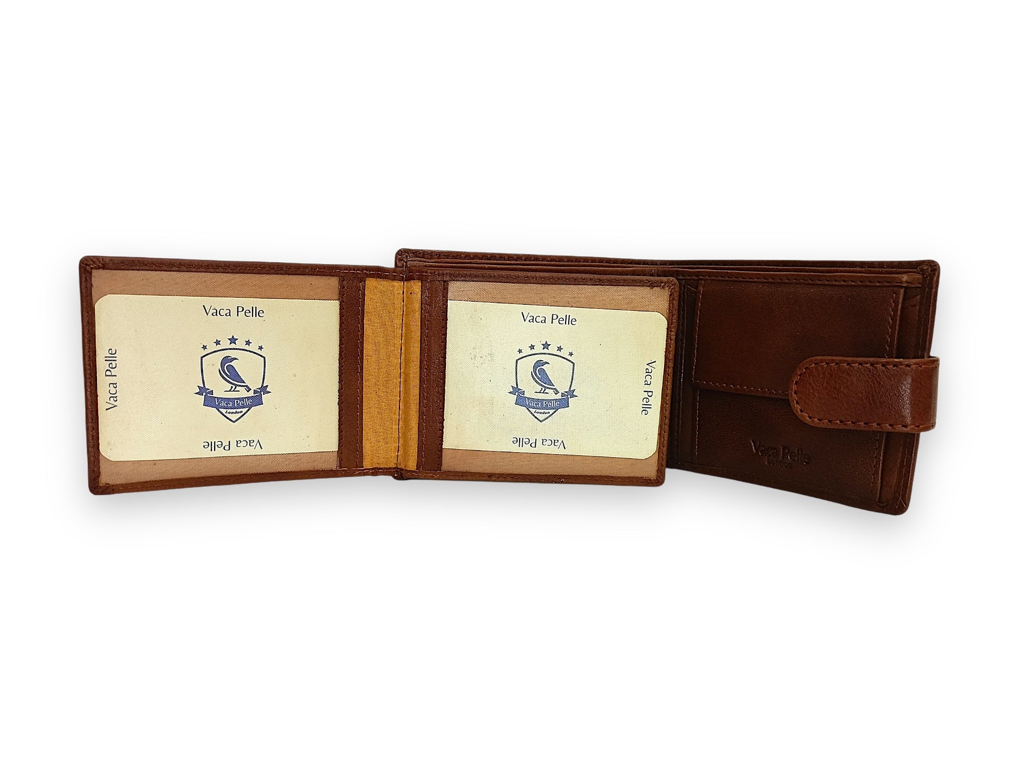 Designer Leather Mens Wallet in TAN #1426CL
