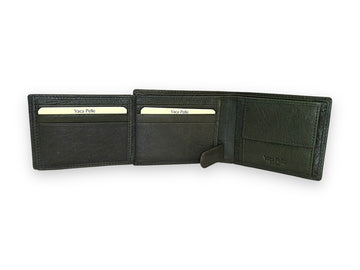 Designer Leather Mens Wallet in BROWN #1426C