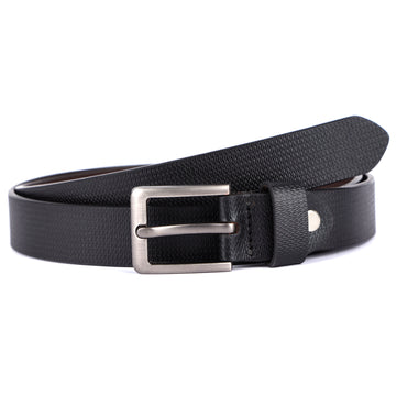 Laveri® Genuine Leather Designer 30 MM Black Belt #HONEY