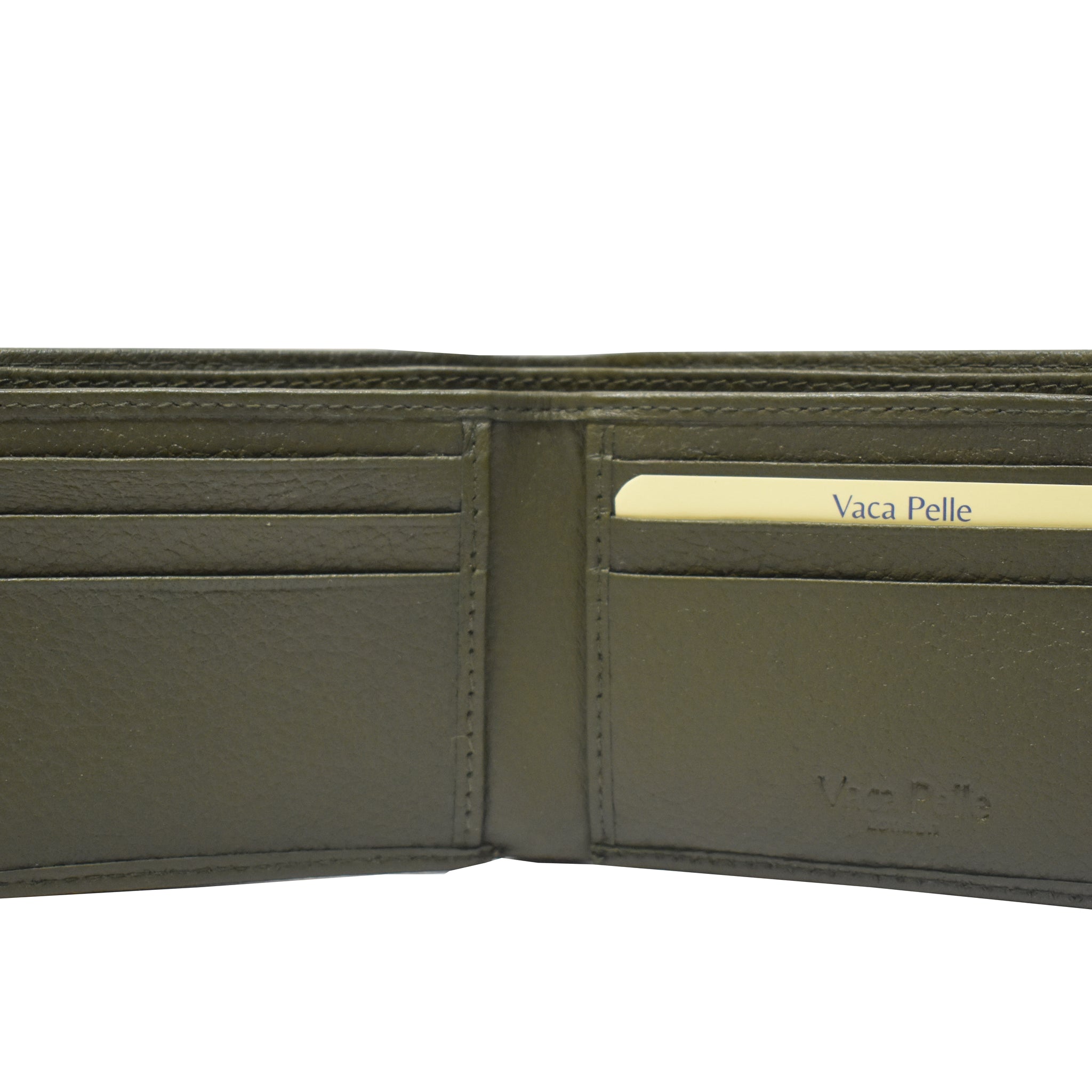 Laveri Genuine Leather Designer Mens Wallet In Green #1727