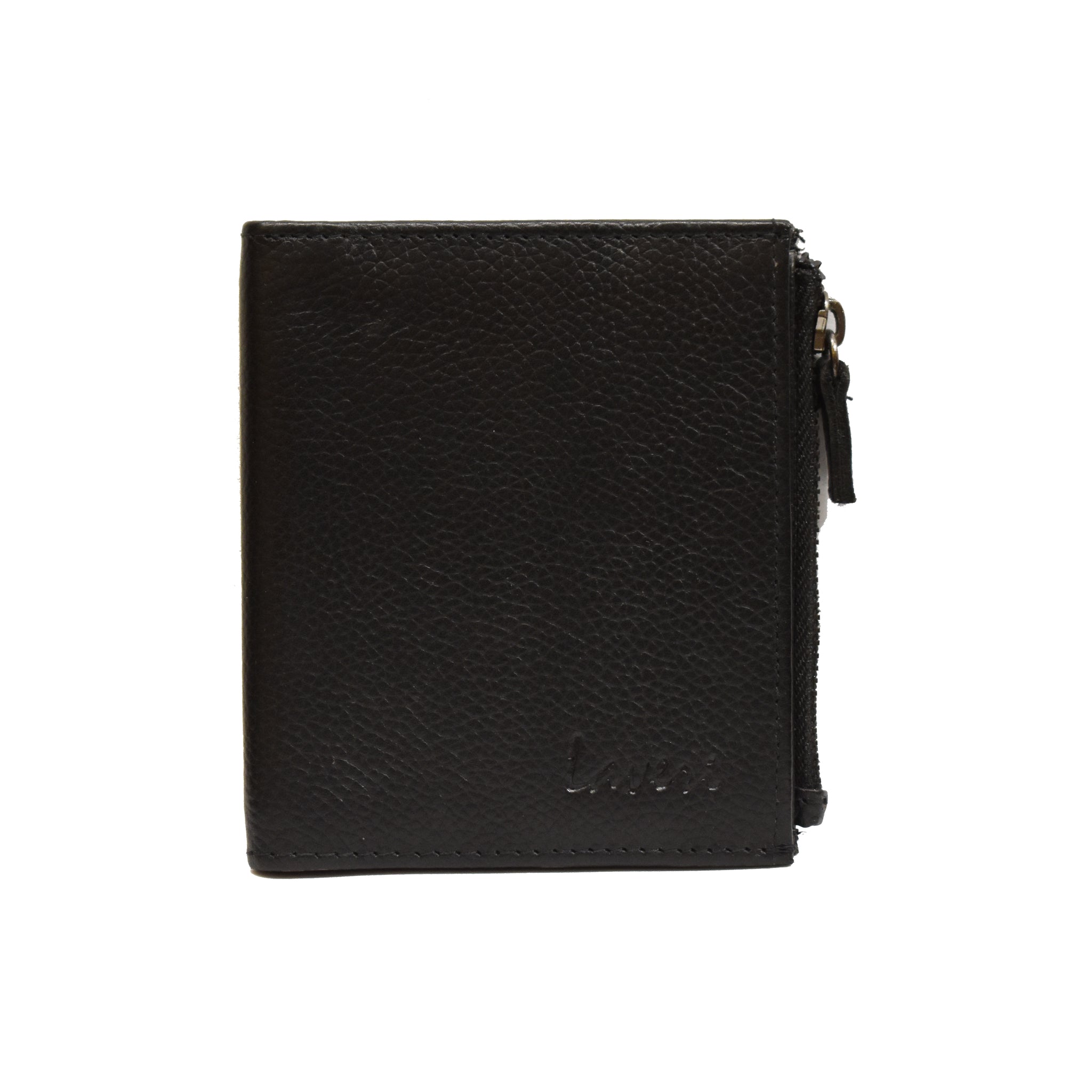 Laveri Genuine Leather Designer Credit Card Holder #4375 Black