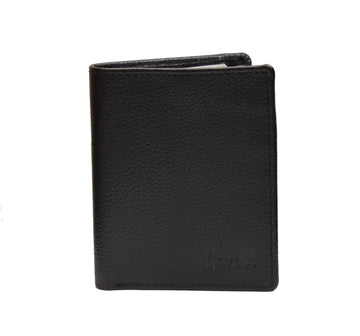 Laveri Genuine Leather Designer Credit Card Holder #4542 Black