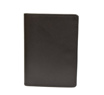 Laveri Genuine Leather Designer Credit Card Holder #1508N Black
