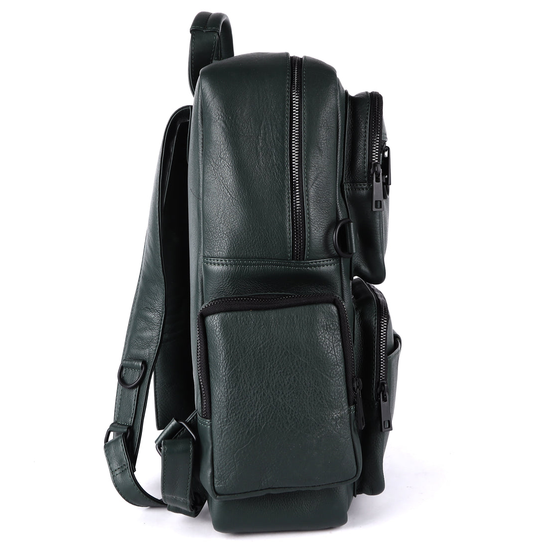 Laveri® Genuine Leather Travel Back Pack bag #2831 GREEN