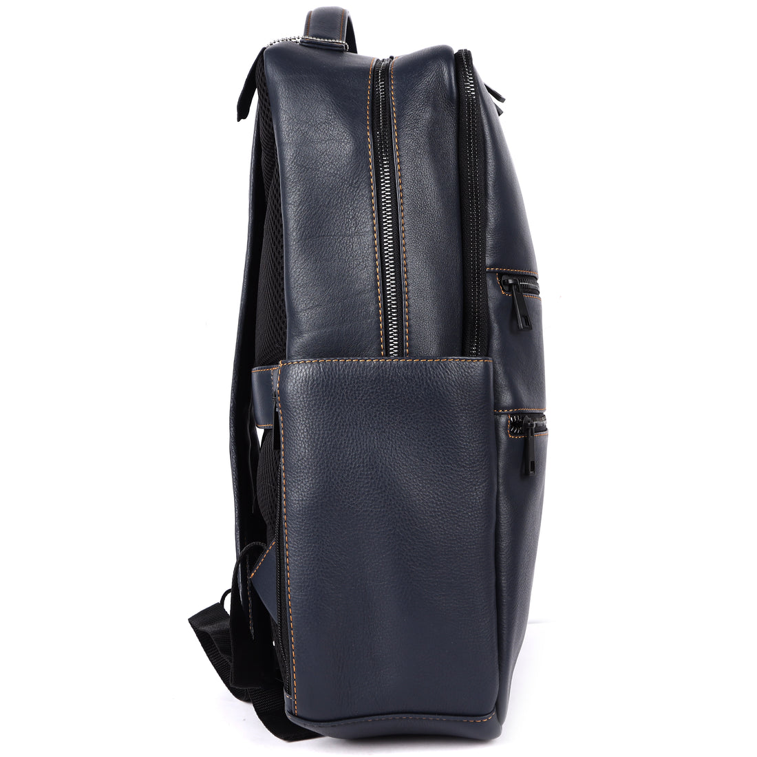 Laveri® Genuine Leather Travel Back Pack bag #2834 Blue