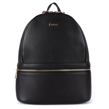 Ultra Light Premium Leather Backpack #2840 Black