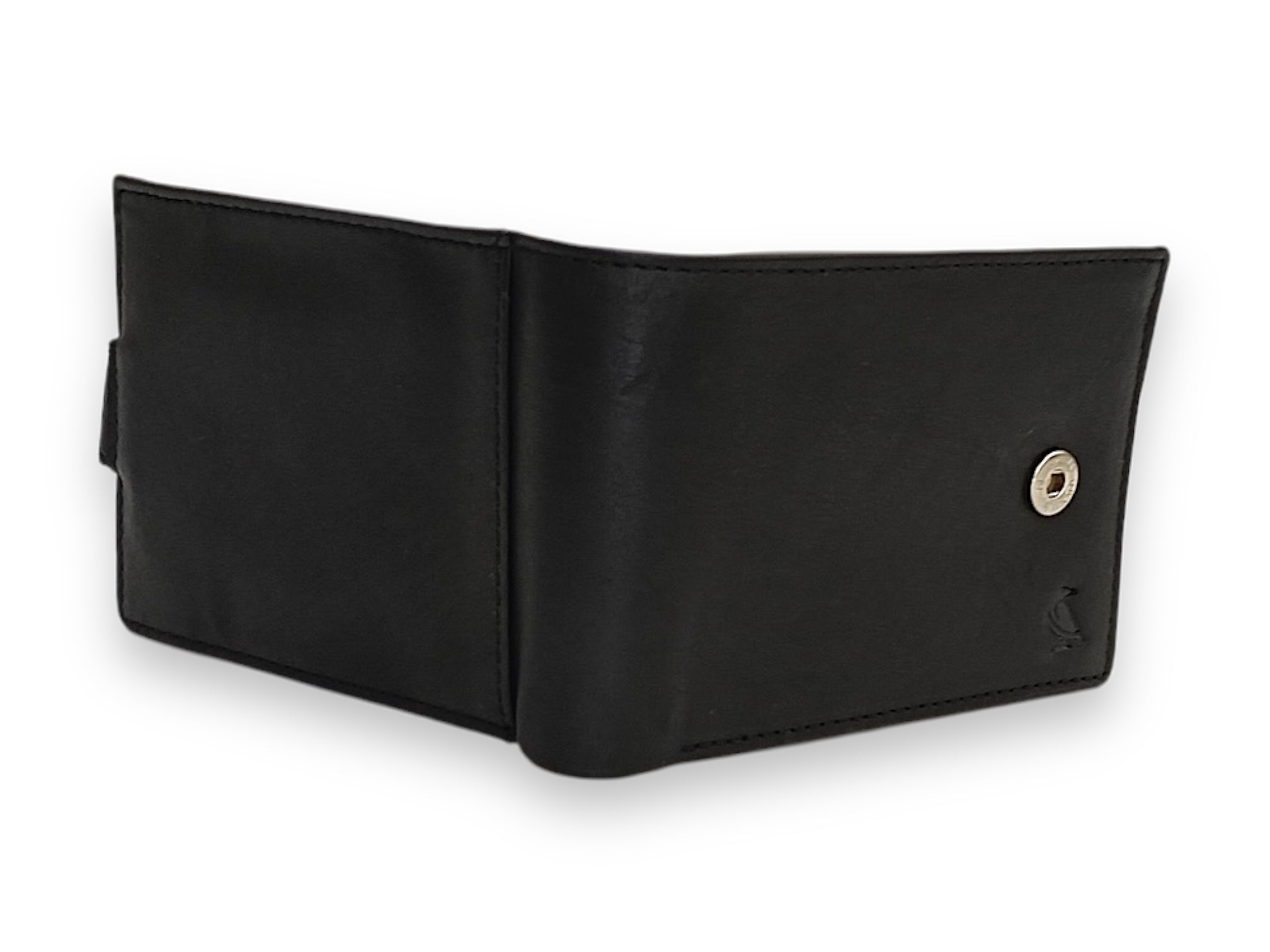 Designer Leather Mens Wallet in BLACK  #1426L